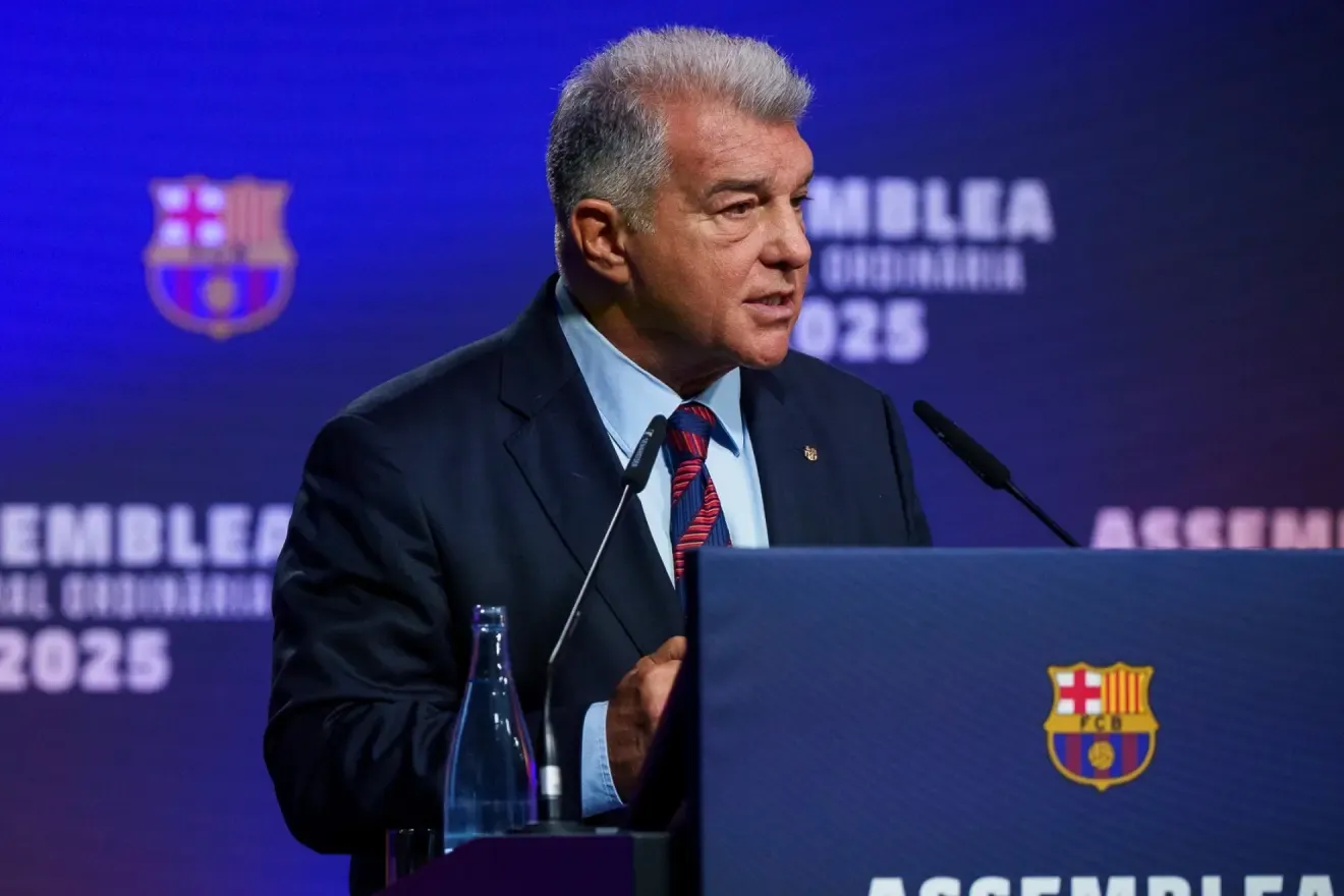 Joan Laporta, presidente del Barcelona.