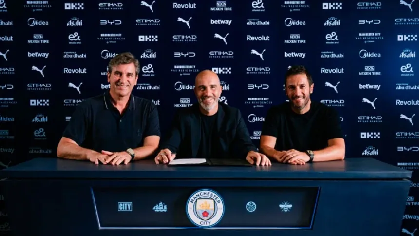 Enzo Maresca, nuevo entrenador del Manchester City