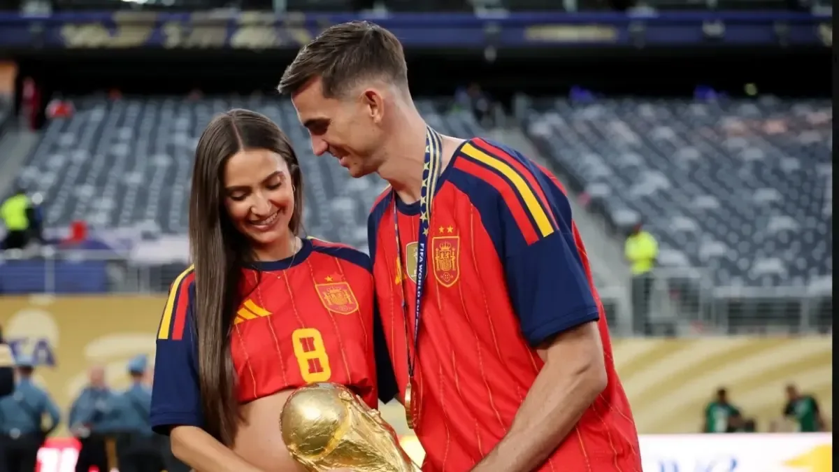 Las parejas de los futbolistas de la Selección Española celebran la victoria del Mundial
