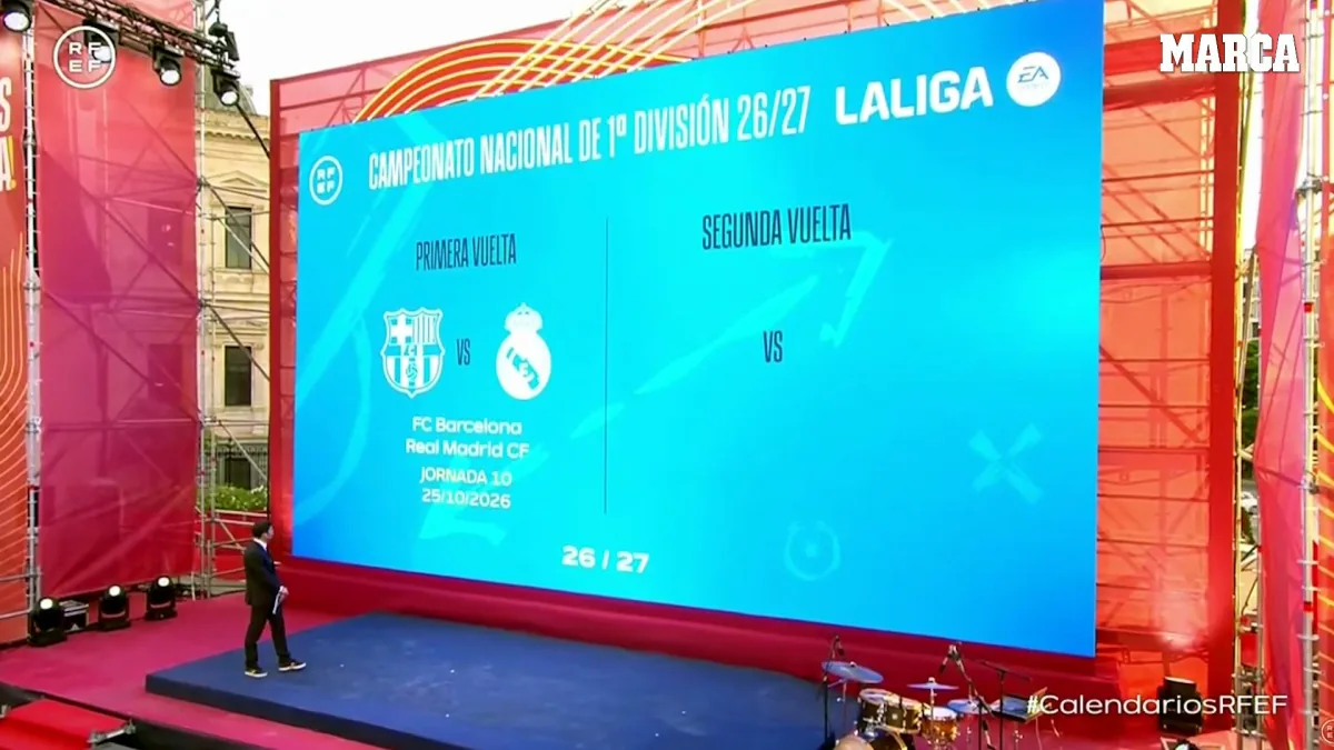 LaLiga 2026-27: fechas clave para los clásicos y derbis ya definidas